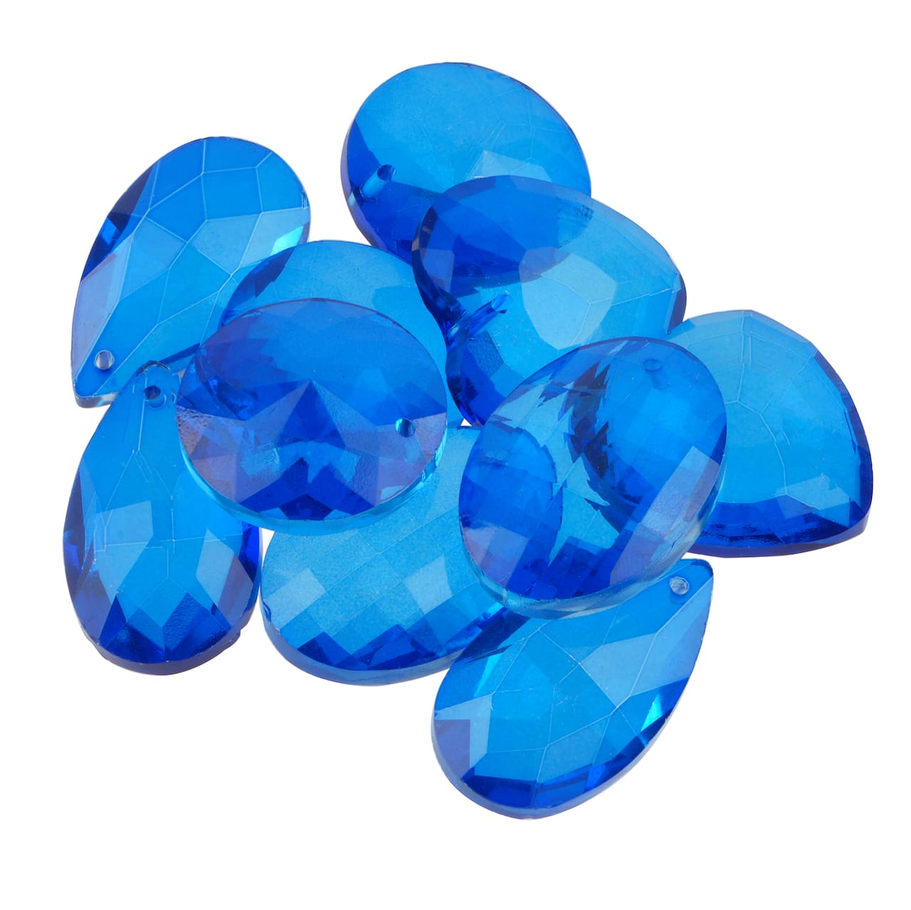 Faceted Glass Rhinestone Pendant Bead Mix by Bead Landing™